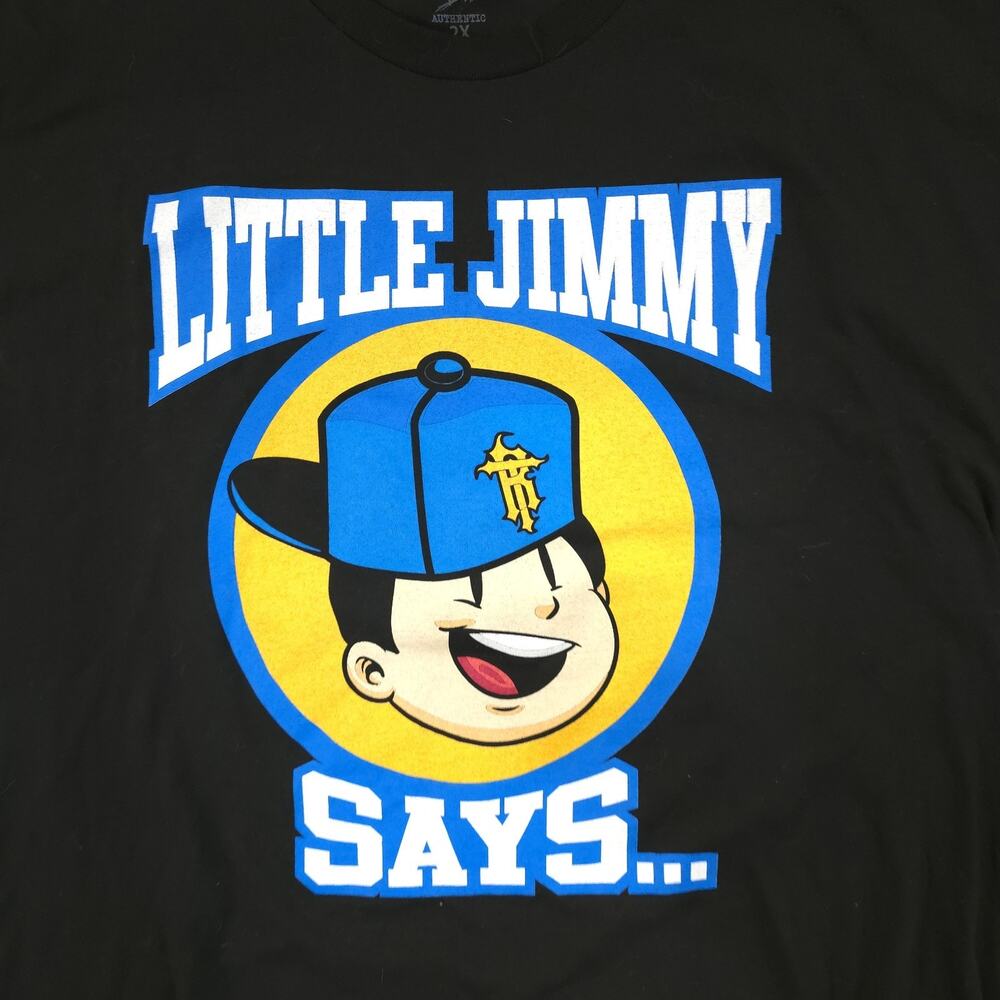 WWE Little Jimmy Says You Gonna Get Got T Shirt 2XL R Truth Wrestling Black - Picture 3 of 10
